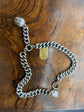 VICTORIAN SILVER WALNUT CHAIN