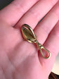 VICTORIAN GILT METAL SNAKE BAIL