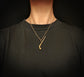 VICTORIAN HORSE LEG WATCH KEY PENDANT