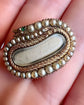 GEORGIAN OUROBOROS DOUBLE SNAKE BROOCH