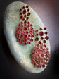 QUEEN ANNE EARLY 18TH CENTURY GARNET EARRINGS