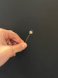 SAPPHIRE BURNING HEART STICK PIN