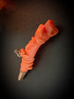 19TH CENTURY CORAL DOG WATCH KEY PENDANT