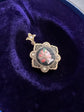 ENAMEL PORTRAIT PENDANT
