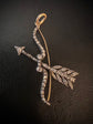 GEORGIAN DIAMOND BOW & ARROW PENDANT