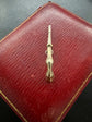 VICTORIAN HORSE LEG WATCH KEY PENDANT