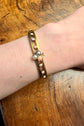 VICTORIAN CORAL & PEARL BANGLE