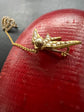 VICTORIAN HEART & SWALLOW BROOCH