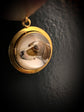 VICTORIAN ESSEX CRYSTAL DOG PENDANT