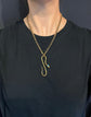 VICTORIAN SNAKE PENDANT/CHAIN EXTENDER