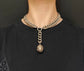 VICTORIAN SILVER WALNUT CHAIN