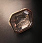 GEORGIAN FOX ROCK CRYSTAL & HIGH CARAT GOLD FOB
