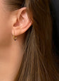 GEORGIAN OUROBOROS SNAKE HOOPS