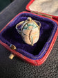 EDWARDIAN HARD STONE SCARAB RING