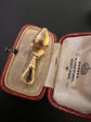 VICTORIAN GILT METAL SNAKE BAIL