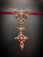 18TH CENTURY FRENCH RUBY CROSS