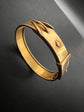 VICTORIAN 18CT GOLD BUCKLE BANGLE