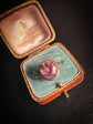 GEORGE lll PINK FOILED PASTE RING