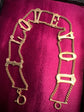 I LOVE YOU 9CT GOLD BRACELET