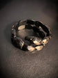 VICTORIAN WHITBY JET SNAKE BRACELET