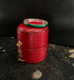 ANTIQUE GREEN ENSMAL BAND RING