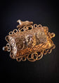 ETRUSCAN REVIVAL LION BROOCH