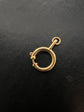 ANTIQUE 18CT GOLD BOLT RING CLASP