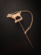 VICTORIAN DOG STICKPIN