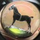 VICTORIAN ESSEX CRYSTAL HORSE RING