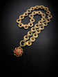 VICTORIAN CORAL & DIAMOND PENDANT
