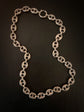 VICTORIAN SILVER PUFFY MARINER LINK CHAIN