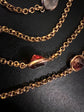 ANTIQUE MULTI GEM CHAIN