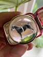 VICTORIAN ESSEX CRYSTAL HORSE RING