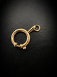 ANTIQUE 18CT GOLD BOLT RING CLASP