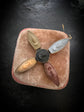 EARLY 19TH CENTURY LAVA SPECIMEN PENDANT