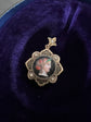 ENAMEL PORTRAIT PENDANT