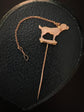 VICTORIAN DOG STICKPIN