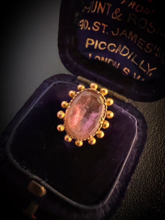 GEORGIAN ROCK CRYSTAL LACE PIN