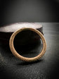 GEORGIAN OUROBOROS SNAKE 15CT GOLD SPLIT RING