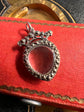 GEORGIAN PYRITE HEART LOCKET