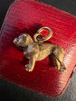VICTORIAN 18CT GOLD BULLDOG PENDANT