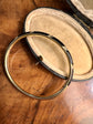 VICTORIAN DIAMOND & BLACK ENAMEL BANGLE
