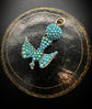 VICTORIAN TURQUOISE SAINT ESPRIT DOVE PENDANT