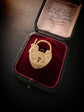 VICTORIAN 18CT GOLD HEART PADLOCK
