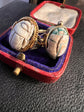 EDWARDIAN HARD STONE SCARAB RING
