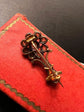 GEORGIAN HALLEYS COMET DIAMOND BROOCH