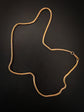 VICTORIAN 15CT GOLD BRAZILIAN / SNAKE LINK CHAIN