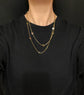 ANTIQUE MULTI GEM CHAIN