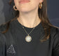 GEORGIAN 15CT GOLD & PEARL LOCKET