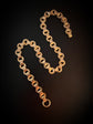 VICTORIAN 15CT GOLD STAR CUT OUT COLLAR NECKLACE